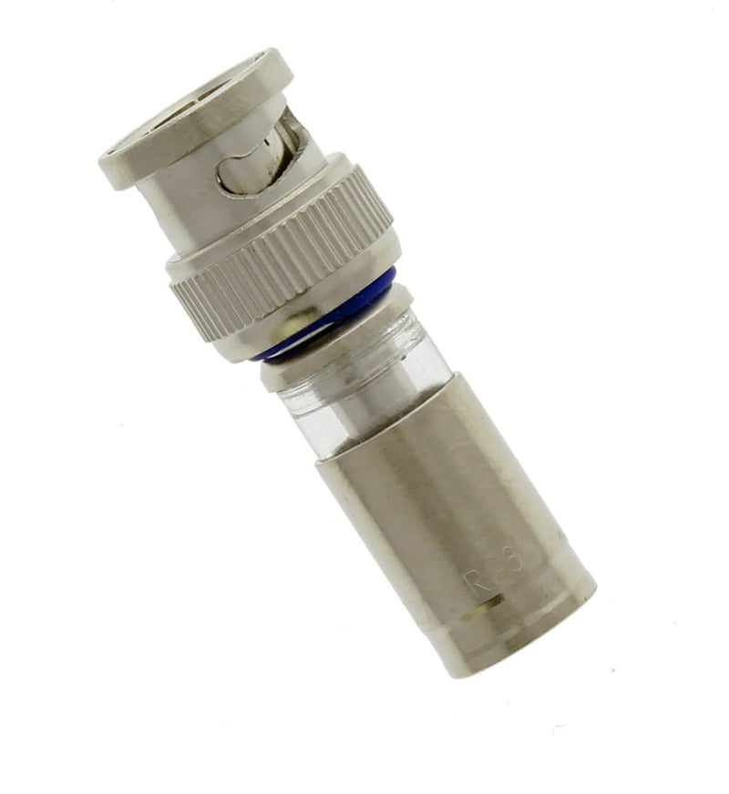 Ideal Industries IDEAL Electrical 89-5048 BNC Compression Connectors, Coax Compression Connector for RG-6 Cable Cable, 35 Connectors, Jar - Image 1